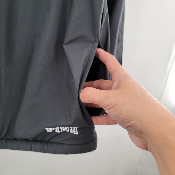 VS PINK Sherpa Lined Campus Full Zip Colorblock Anorak Hoodie Jacket Size M/L - Picture 5 of 9